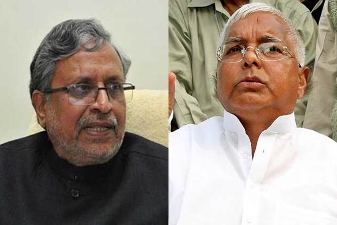 ಲಾಲು ಕೈಗೆ ಕೋಲು ಕೊಟ್ಟು ಪೆಟ್ಟು ತಿಂದ ಸುಶೀಲ್ ಮೋದಿ !