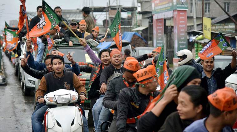 ಮಣಿಪುರ: ಬಹುಮತಕ್ಕೆ ಬೇಕಾದ ಬೆಂಬಲ ಬಾಚಿಕೊಂಡ ಬಿಜೆಪಿ