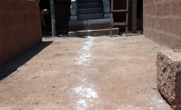 ಸುಳ್ಯ ದೇವಸ್ಥಾನದಲ್ಲಿ ಅಚ್ಚರಿಯ ಶಬ್ಧ, ಭಸ್ಮ !