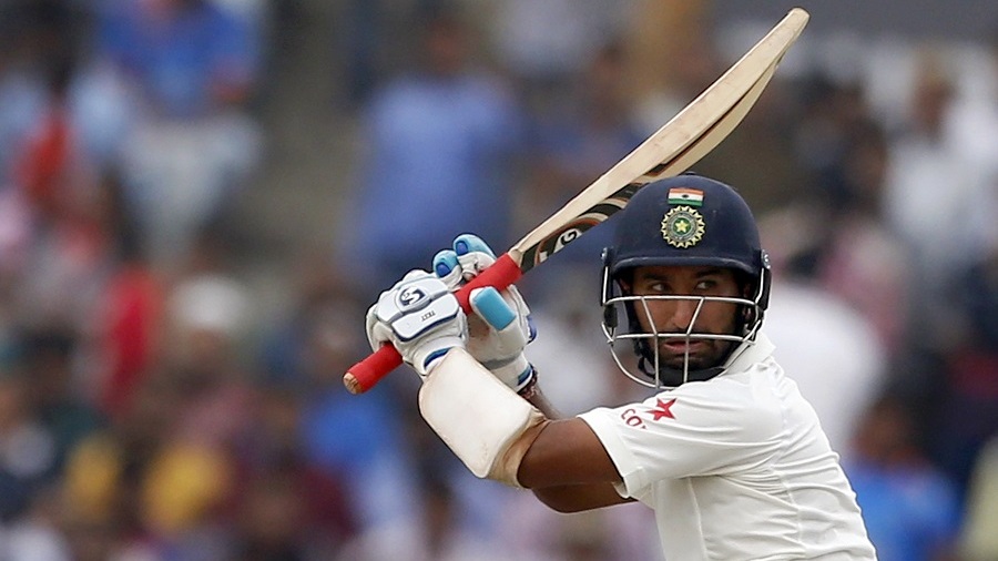 ಪೂಜಾರ ದ್ವಿಶತಕ, ಸಹಾ ಶತಕ: ಆಸೀಸ್ ವಿರುದ್ಧ ಭಾರತ ಮೇಲುಗೈ