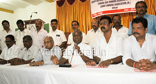 ಮಾ.30ರಂದು ಲಾರಿ, ಬಸ್, ಟ್ಯಾಕ್ಸಿ ಮುಷ್ಕರ