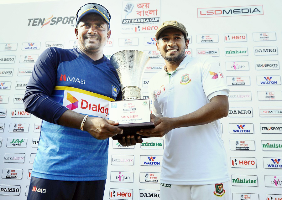 100ನೆ ಟೆಸ್ಟ್ ಜಯಿಸಿದ ಬಾಂಗ್ಲಾದೇಶ,ಸರಣಿ ಸಮಬಲ