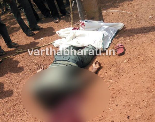 ವಿದ್ಯುತ್ ಕಂಬದಿಂದ ಬಿದ್ದು ಮೆಸ್ಕಾಂ ಕಾರ್ಮಿಕ ಮೃತ್ಯು