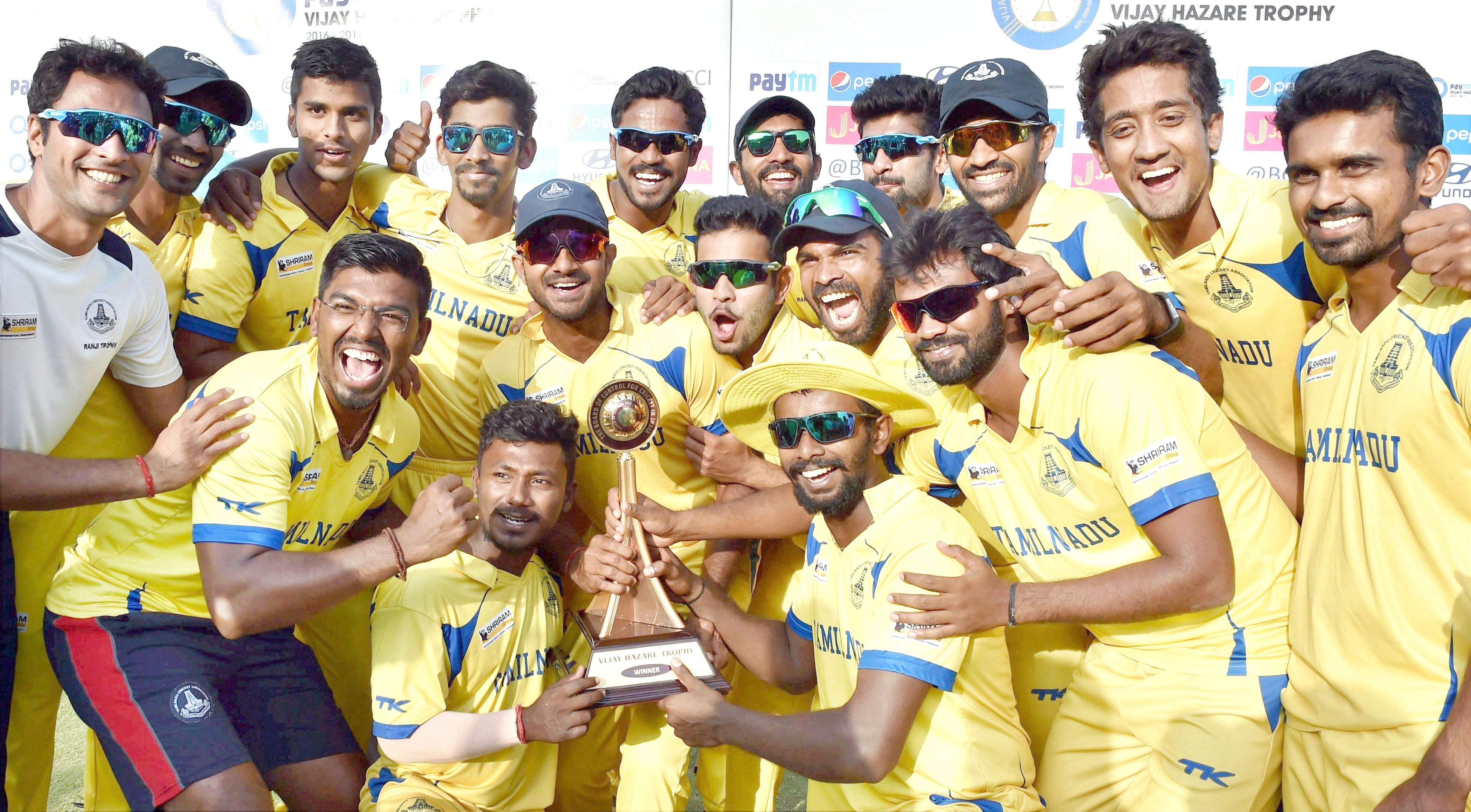 ತಮಿಳುನಾಡಿಗೆ ವಿಜಯ್ ಹಝಾರೆ ಟ್ರೋಫಿ