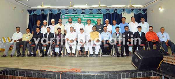 ನುಸ್ರತುಲ್ ಮಸಾಕೀನ್ ಚಾರಿಟೇಬಲ್ ಟ್ರಸ್ಟ್ ಆಶ್ರಯದಲ್ಲಿ 6 ಜೋಡಿಗಳ ಸರಳ ಸಾಮೂಹಿಕ ವಿವಾಹ