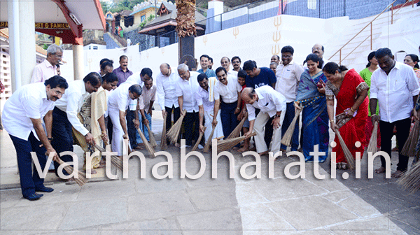 ಕದ್ರಿ ದೇವಳದಲ್ಲಿ ಸ್ವಚ್ಛತಾ ಅಭಿಯಾನಕ್ಕೆ ಚಾಲನೆ