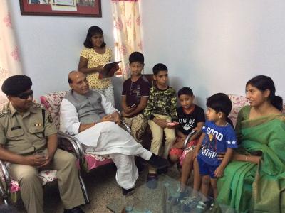 ಈ ಬಿಎಸ್‌ಎಫ್ ಯೋಧನ ಮನೆಗೆ ಗೃಹ ಸಚಿವ ರಾಜನಾಥ್ ಸಿಂಗ್ ಹೋಗಿದ್ದೇಕೆ ?