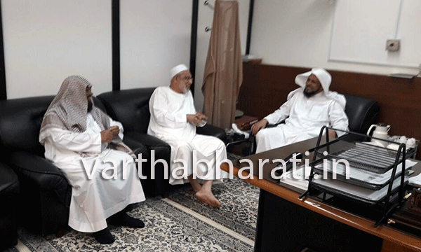 ಮಸ್ಜಿದುನ್ನಬವಿಯ ನಿರ್ದೇಶಕರನ್ನು ಭೇಟಿಯಾದ ಡಾ.ಸಿ.ಪಿ.ಹಬೀಬ್ ರಹ್ಮಾನ್