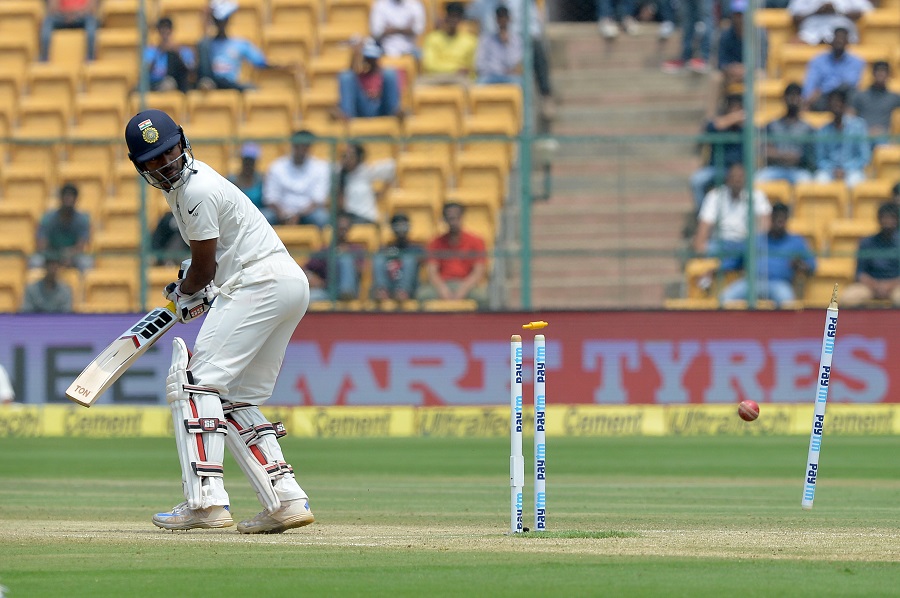 ದ್ವಿತೀಯ ಕ್ರಿಕೆಟ್ ಟೆಸ್ಟ್‌:ಭಾರತ ಎರಡನೆ ಇನಿಂಗ್ಸ್‌ನಲ್ಲಿ 213/4
