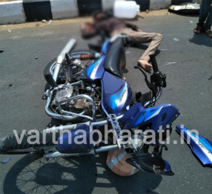 ದ್ವಿಚಕ್ರ ವಾಹನ ಪರಸ್ಪರ ಢಿಕ್ಕಿ: ಮಹಿಳೆ ಸೇರಿದಂತೆ ಇಬ್ಬರು ಮೃತ್ಯು