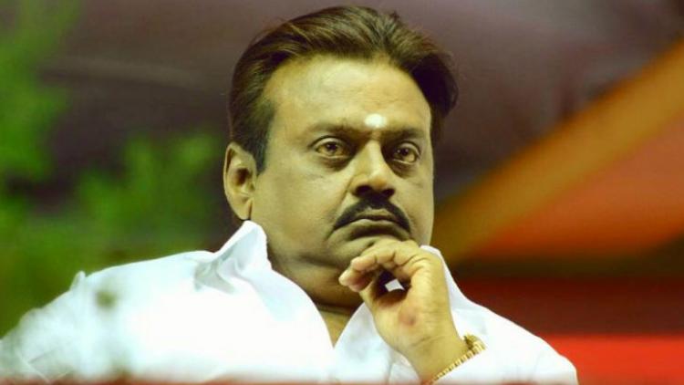 ಪತ್ರಕರ್ತರಿಗೆ ಉಗುಳಿ, ಕ್ಷಮೆ ಯಾಚಿಸಿದ ವಿಜಯಕಾಂತ್