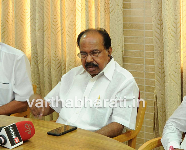 ಮುಂದಿನ ಚುನಾವಣೆಯಲ್ಲಿ ಸಿದ್ದರಾಮಯ್ಯಗೆ ಹೆಚ್ಚಿನ ಜವಾಬ್ದಾರಿ: ವೀರಪ್ಪ ಮೊಯ್ಲಿ