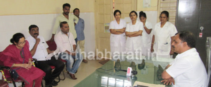 ಭಟ್ಕಳ ತಾಲೂಕು ಆಸ್ಪತ್ರೆ ವೈದ್ಯರಿಗೆ ಡಿಎಚ್‌ಒ ತರಾಟೆ