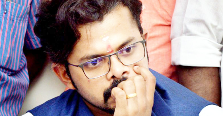 ಶ್ರೀಶಾಂತ್ ವಿರುದ್ಧ ನಿಷೇಧ ಹಿಂಪಡೆಯಲು ಬಿಸಿಸಿಐ ನಕಾರ