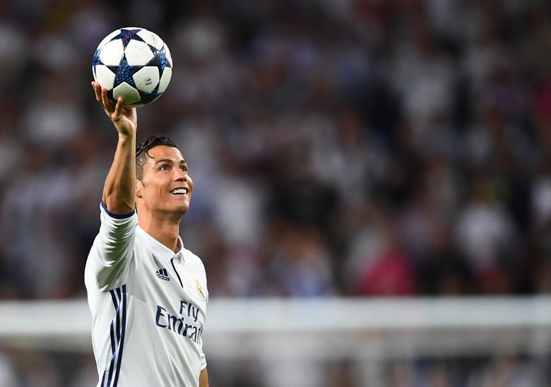 ಚಾಂಪಿಯನ್ಸ್ ಲೀಗ್: ರೊನಾಲ್ಡೊ ಹ್ಯಾಟ್ರಿಕ್ ಗೋಲು