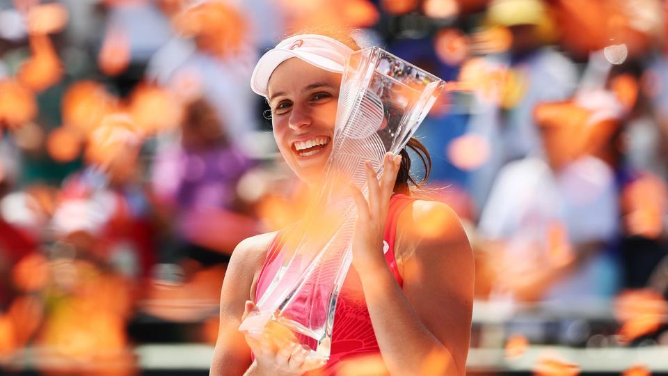 ಜೊಹನ್ನಾ ಕಾಂಟಾಗೆ ಮಿಯಾಮಿ ಸಿಂಗಲ್ಸ್ ಪ್ರಶಸ್ತಿ