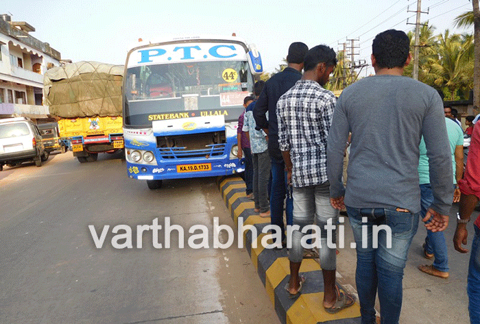 ಉಳ್ಳಾಲ: ಬಸ್ ಗೆ ಬೈಕ್ ಢಿಕ್ಕಿ; ಸವಾರ ಮೃತ್ಯು