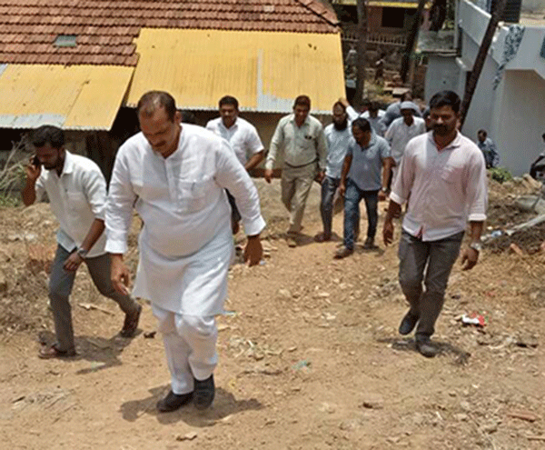 ಕಣ್ಣೂರು: ಬಲ್ಲೂರುಗುಡ್ಡೆಗೆ ಐವನ್ ಡಿಸೋಜ ಭೇಟಿ