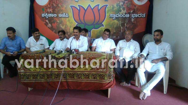 ಮರಳು ಮಾಫಿಯಾ ಮಟ್ಟ ಹಾಕಲು ಬಿಜೆಪಿ ಆಗ್ರಹ