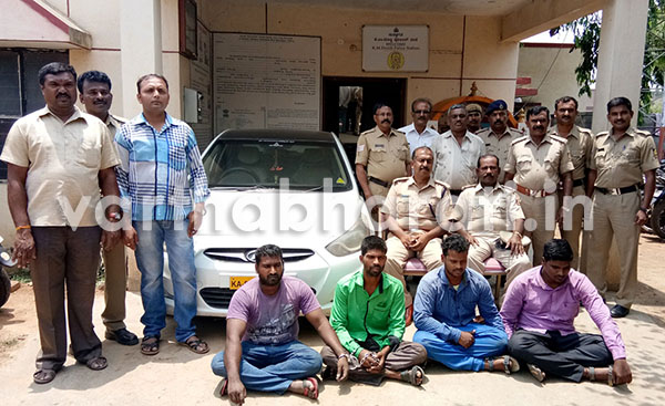 ಮುಖ್ಯ ಶಿಕ್ಷಕನ ಕೊಲೆ ಪ್ರಕರಣ: ಆರೋಪಿಗಳ ಬಂಧನ