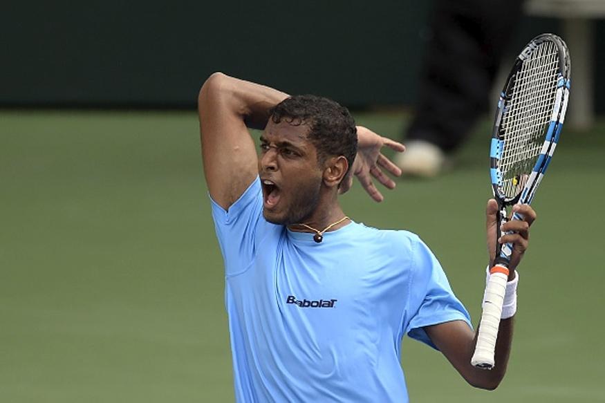 ಡೇವಿಸ್‌ಕಪ್: ಭಾರತಕ್ಕೆ 2-0 ಮುನ್ನಡೆ