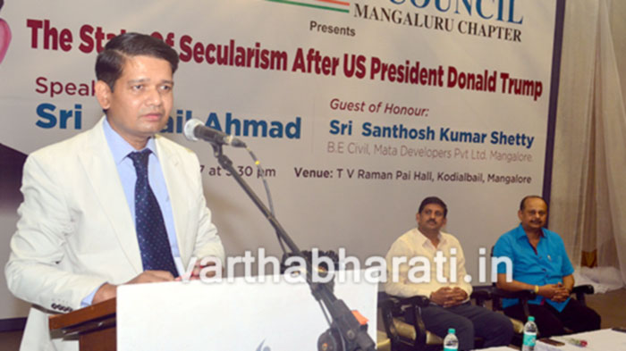 ಭಾರತದಲ್ಲಿ ಜಾತ್ಯತೀತತೆಯ ಹೆಸರಿನಲ್ಲಿ ರಾಜಕೀಯ ಲೆಕ್ಕಾಚಾರ ನಡೆಸಲಾಗುತ್ತಿದೆ: ತುಫೈಲ್ ಮುಹಮ್ಮದ್