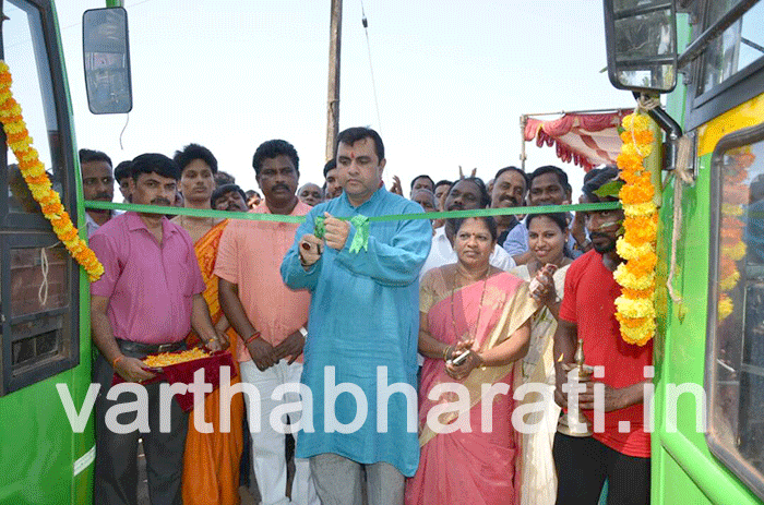 ಮಲ್ಪೆ-ಪಡುಕೆರೆ: ನರ್ಮ್ ಬಸ್ ಸಂಚಾರಕ್ಕೆ ಚಾಲನೆ