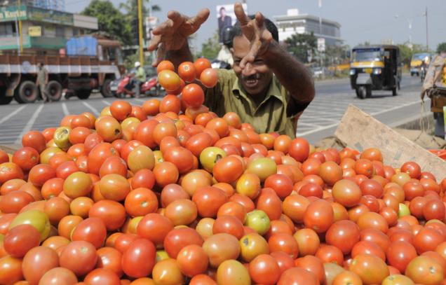 ಟೊಮೆಟೋ ಬೆಳೆಗಾರರ ನೆರವಿಗೆ ಬಿಗ್ ಬಾಸ್ಕೆಟ್