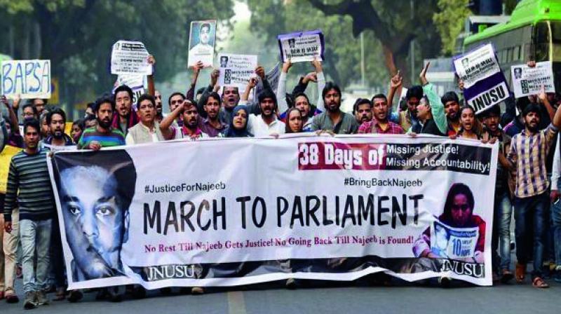 ಜೆಎನ್‌ಯು ವಿದ್ಯಾರ್ಥಿ ನಾಪತ್ತೆ ಪ್ರಕರಣ : ತನಿಖೆ ಸಿಬಿಐಗೆ ವಹಿಸಿದ ಹೈಕೋರ್ಟ್