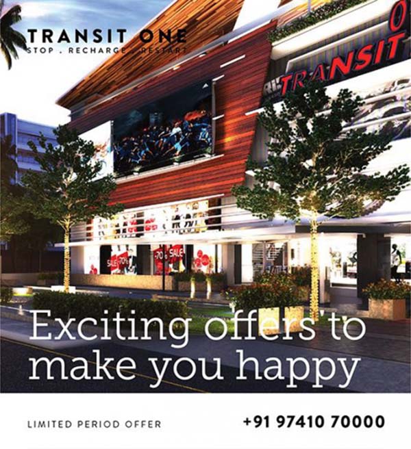 ಶೀಘ್ರವೇ ಪೂರ್ಣಗೊಳ್ಳಲಿದೆ ಟ್ರಾನ್ಸಿಟ್ ವನ್ ಮಾಲ್