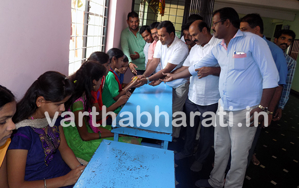 ಅಂಧರ ಶಾಲೆಯಲ್ಲಿ ಎಚ್.ಡಿ. ದೇವೇಗೌಡರ ಜನ್ಮ ದಿನಾಚರಣೆ