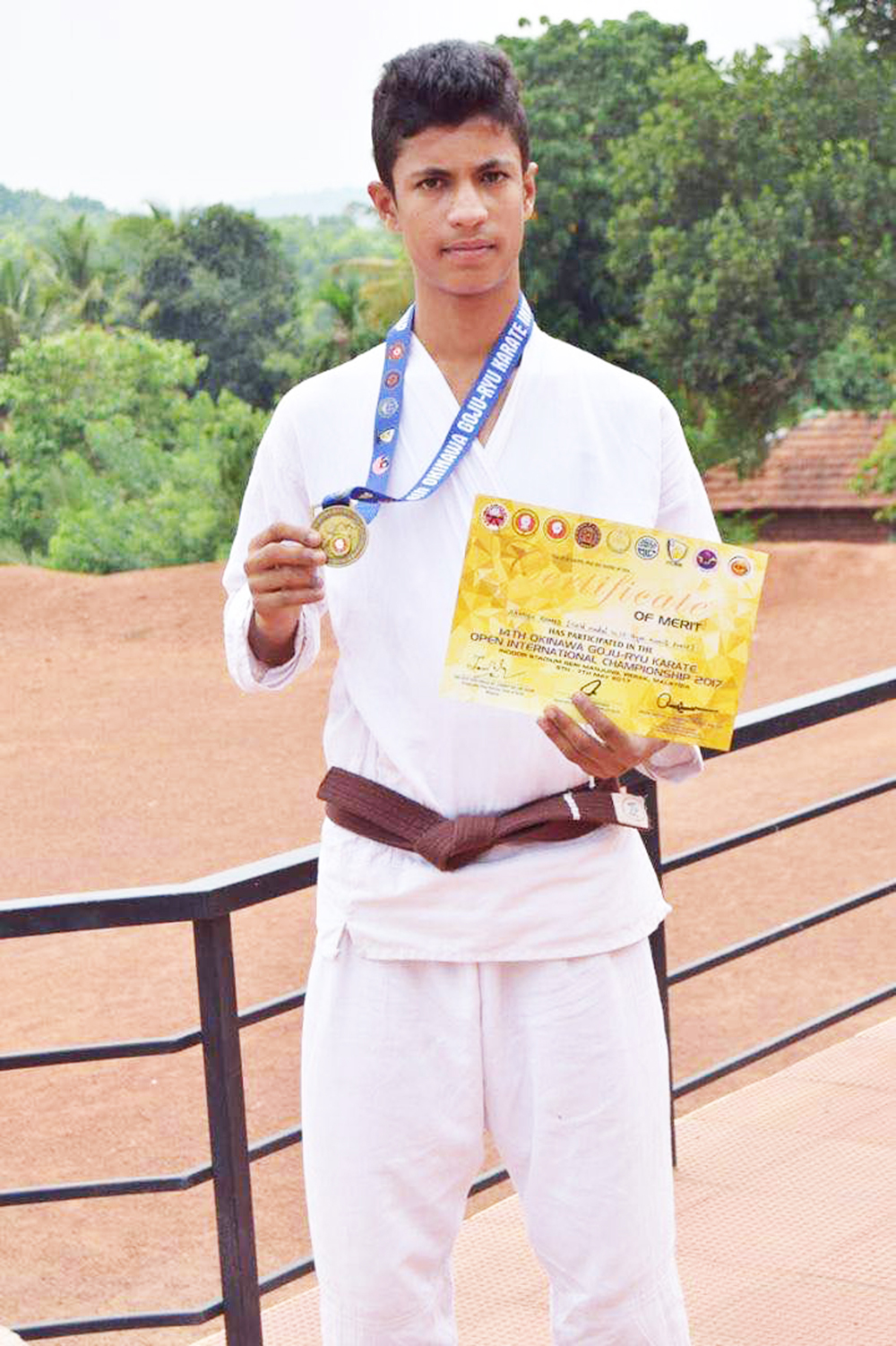 ಅಂತಾರಾಷ್ಟ್ರೀಯ ಕರಾಟೆ ಚಾಂಪಿಯನ್‌ಶಿಪ್‌ನಲ್ಲಿ ಚಿನ್ನ