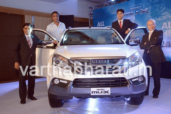 ISUZU launches the ‘mu-X’ premium full-size 7 seater SUV in Bengaluru