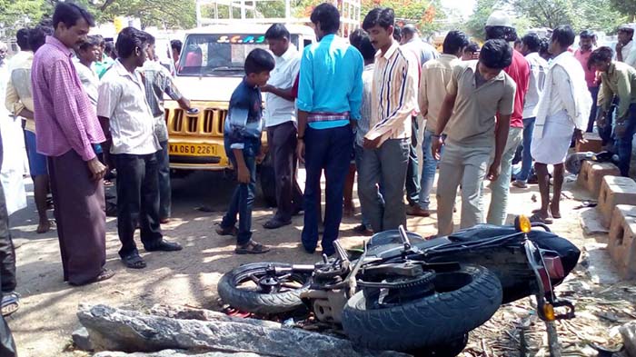 ಕಾರು-ಬೈಕ್ ಢಿಕ್ಕಿ: ಓರ್ವ ಸ್ಥಳದಲ್ಲೇ ಮೃತ್ಯು