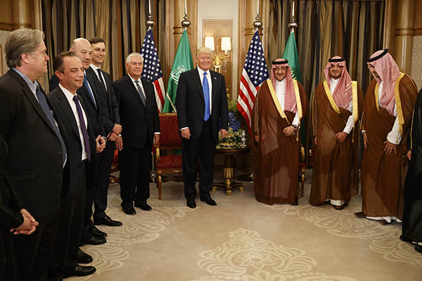 ಟ್ರಂಪ್‌ಗೆ ಸೌದಿಯ ಅತ್ಯುನ್ನತ ನಾಗರಿಕ ಪ್ರಶಸ್ತಿ ಪ್ರದಾನ