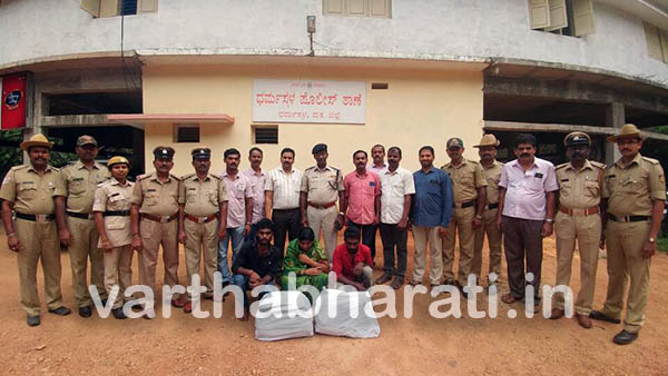 ಗಾಂಜಾ ಸಾಗಾಟಕ್ಕೆ ಯತ್ನ: ಮೂವರು ಆರೋಪಿಗಳ ಬಂಧನ