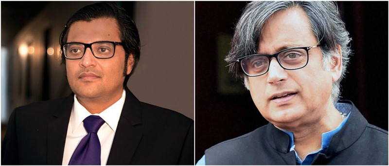 ಅರ್ನಬ್ ವಿರುದ್ಧ ಶಶಿ ತರೂರ್ ಮಾನನಷ್ಟ ಮೊಕದ್ದಮೆ