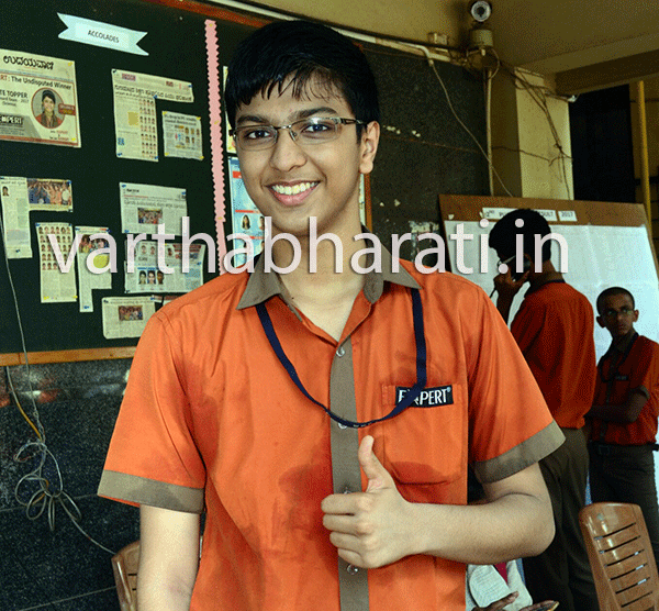 ಸಿಇಟಿ ಟಾಪರ್ ಎಕ್ಸ್‌ಪರ್ಟ್ ಕಾಲೇಜಿನ ಪ್ರತೀಕ್‌ಗೆ ಇಂಜಿನಿಯರ್ ಆಗುವ ಗುರಿ