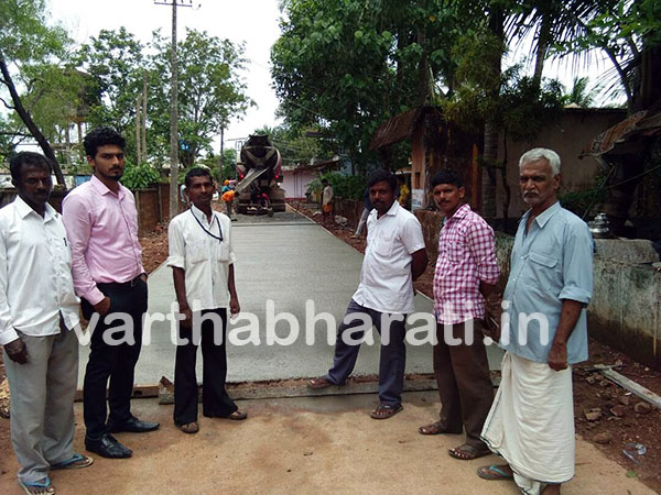ಅಸೈಗೋಳಿ: ಕಳಪೆ ರಸ್ತೆ ಕಾಮಗಾರಿ ಆರೋಪ:ಕಾಂಕ್ರೀಟ್ ರಸ್ತೆ ಮೇಲೆ ಮತ್ತೆ ಕಾಂಕ್ರೀಟು ತೇಪೆ!