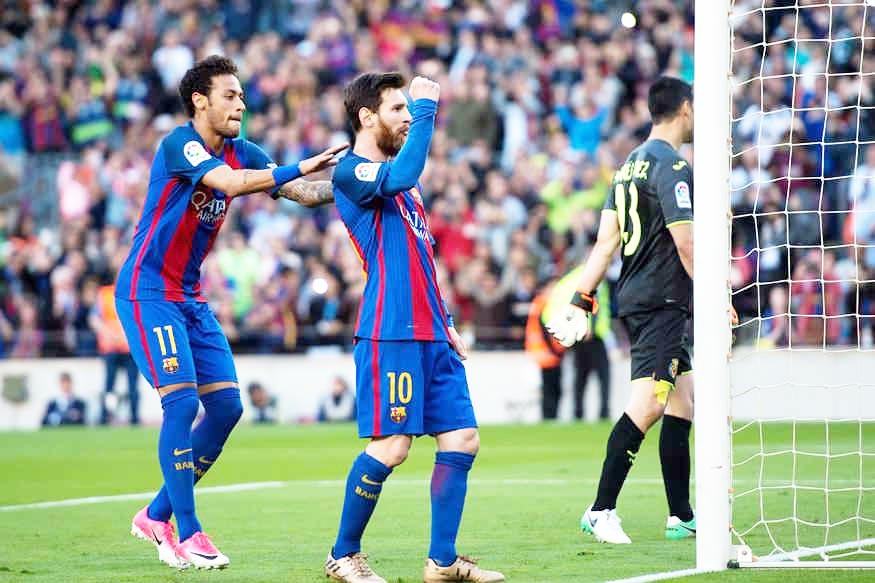 ಲಾ ಲಿಗ ಪಂದ್ಯ: ಬಾರ್ಸಿಲೋನಕ್ಕೆ ಭರ್ಜರಿ ಜಯ