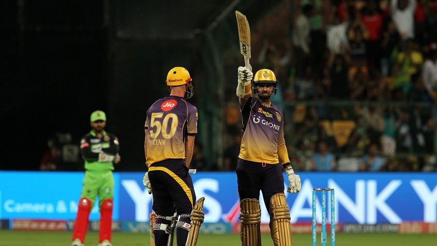 ಉದ್ಯಾನನಗರಿಯಲ್ಲಿ ಕೆಕೆಆರ್ ಗೆಲುವಿನ ಕೇಕೆ