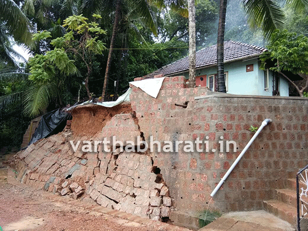 ಹರೇಕಳ, ಕುತ್ತಾರಿನಲ್ಲಿ ಮಳೆ ಹಾನಿ
