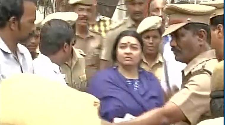 ಜಯಲಲಿತಾ ಸೊಸೆ ದೀಪಾ ಜಯಕುಮಾರ್   ಪೊಯೆಸ್ ಗಾರ್ಡನ್ ಪ್ರವೇಶ  ಯತ್ನ ವಿಫಲ