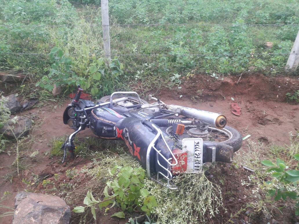 ಬೈಕ್ ಅಪಘಾತ: ಚಾಲಕ ಮೃತ್ಯು