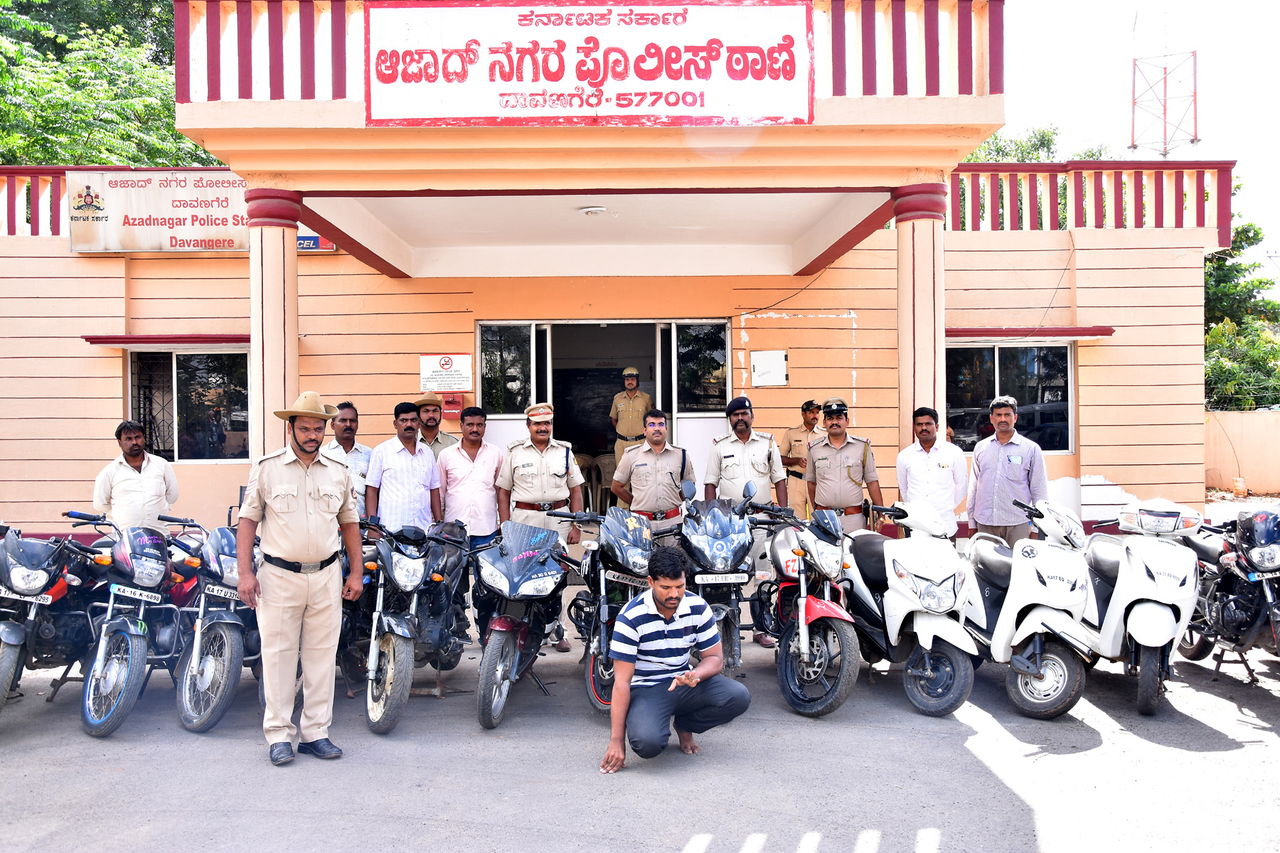 ವಾಹನ ಕಳವು ಪ್ರಕರಣ: ಆರೋಪಿಗಳ ಸೆರೆ