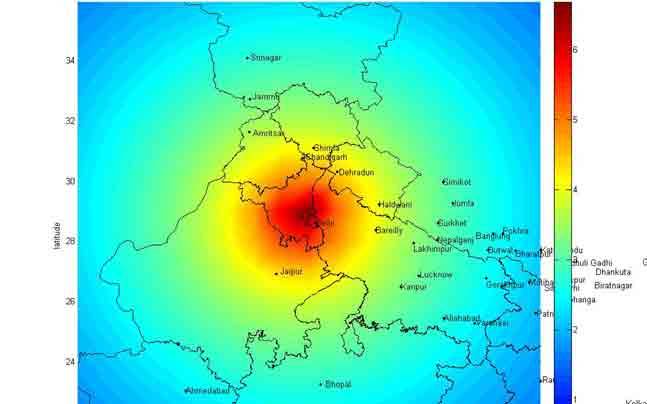 ಹರ್ಯಾಣ,ಉತ್ತರ ಭಾರತದಲ್ಲಿ ಭೂಕಂಪ