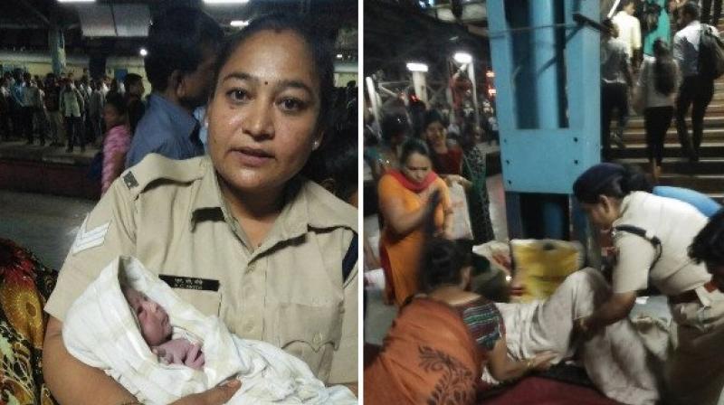 ರೈಲ್ವೆ ಪ್ಲಾಟ್ ಫಾರಂನಲ್ಲೇ ಮಗುವಿಗೆ ಜನ್ಮ ನೀಡಿದ ಮಹಿಳೆ
