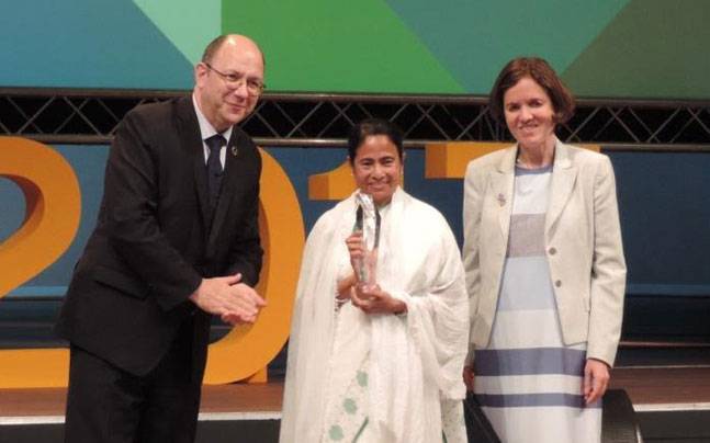 ಮಮತಾ ಬ್ಯಾನರ್ಜಿಗೆ ವಿಶ್ವ ಸಂಸ್ಥೆಯ ಅತ್ಯುನ್ನತ ಪ್ರಶಸ್ತಿಯ ಗೌರವ