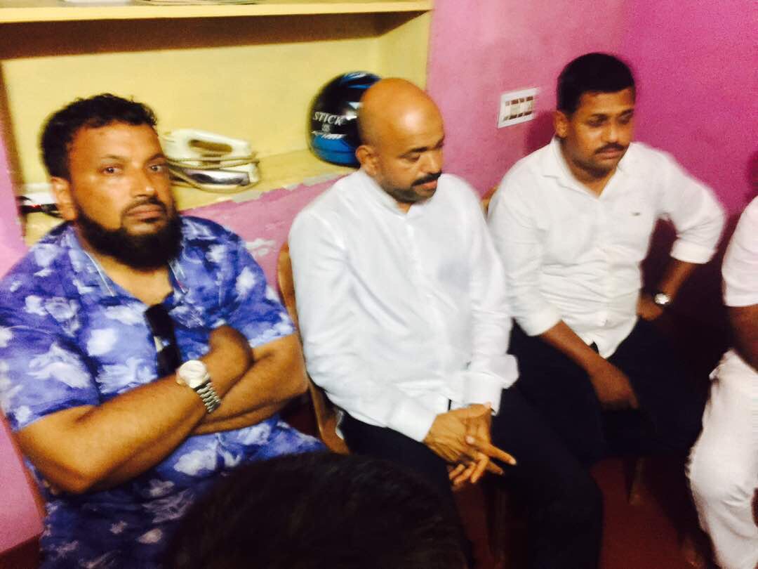 ಹತ್ಯೆಗೀಡಾದ ಕಲಾಯಿಯ ಅಶ್ರಫ್ ಮನೆಗೆ ಮೊಯ್ದಿನ್ ಬಾವ ಭೇಟಿ