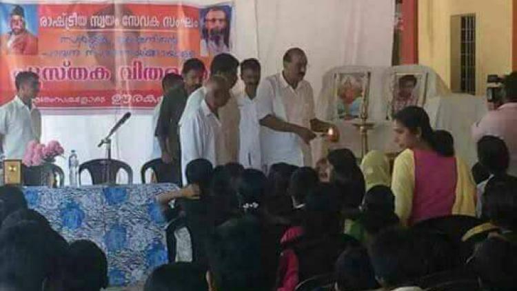 ಆರೆಸ್ಸೆಸ್ ಸಮಾರಂಭದಲ್ಲಿ ಭಾಗವಹಿಸಿದ ಶಾಸಕ ಅರುಣನ್‌ಗೆ ಸಿಪಿಎಂನಿಂದ ಎಚ್ಚರಿಕೆ